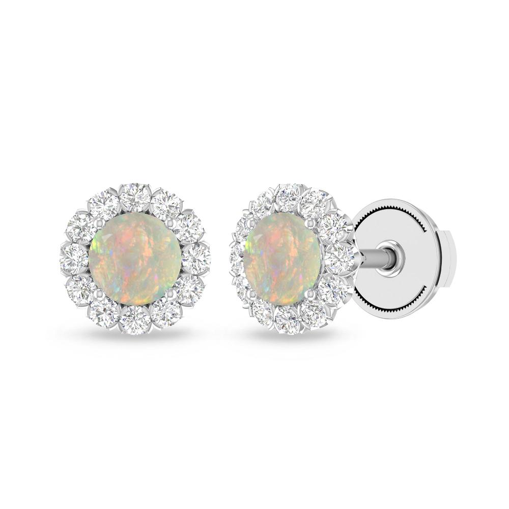 White Gold - Opal