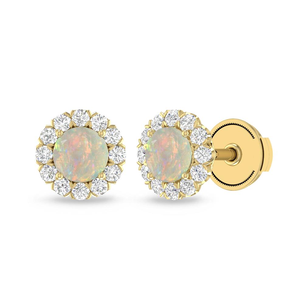 Yellow Gold - Opal