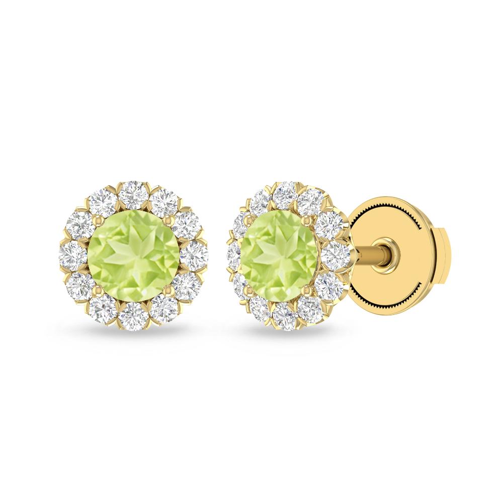 Yellow Gold - Peridot