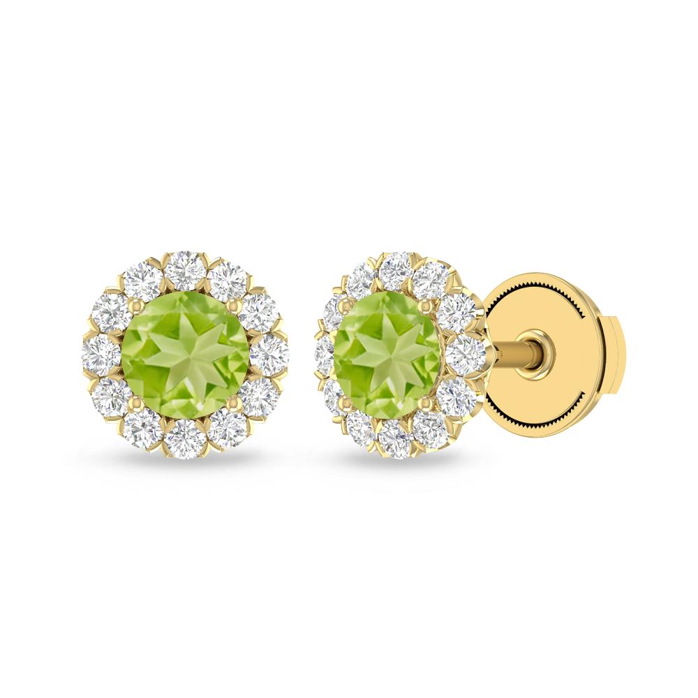 Yellow Gold - Peridot