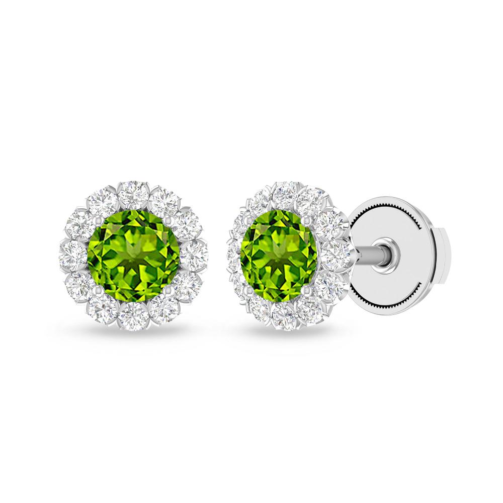 White Gold - Peridot
