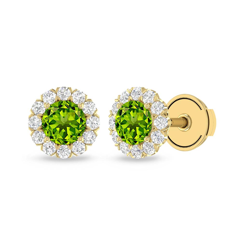 Yellow Gold - Peridot