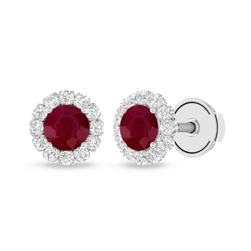 White Gold - Ruby