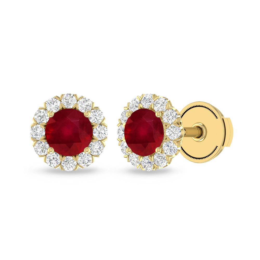 Yellow Gold - Ruby