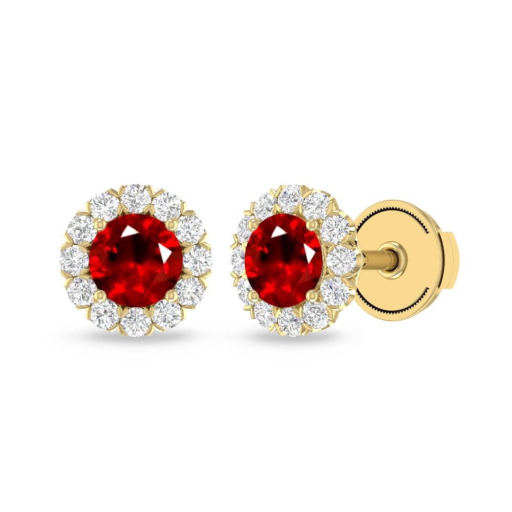 Yellow Gold - Ruby