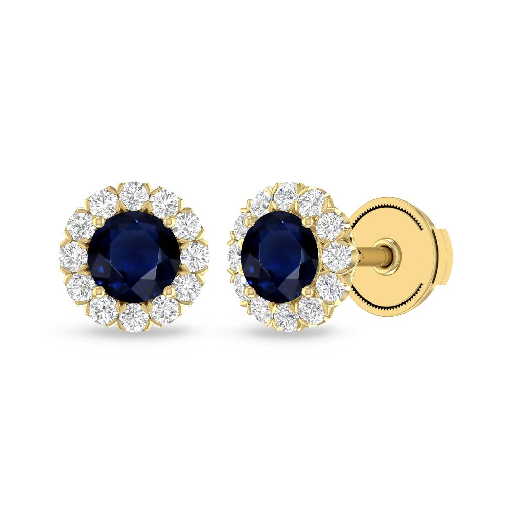 Yellow Gold - Sapphire