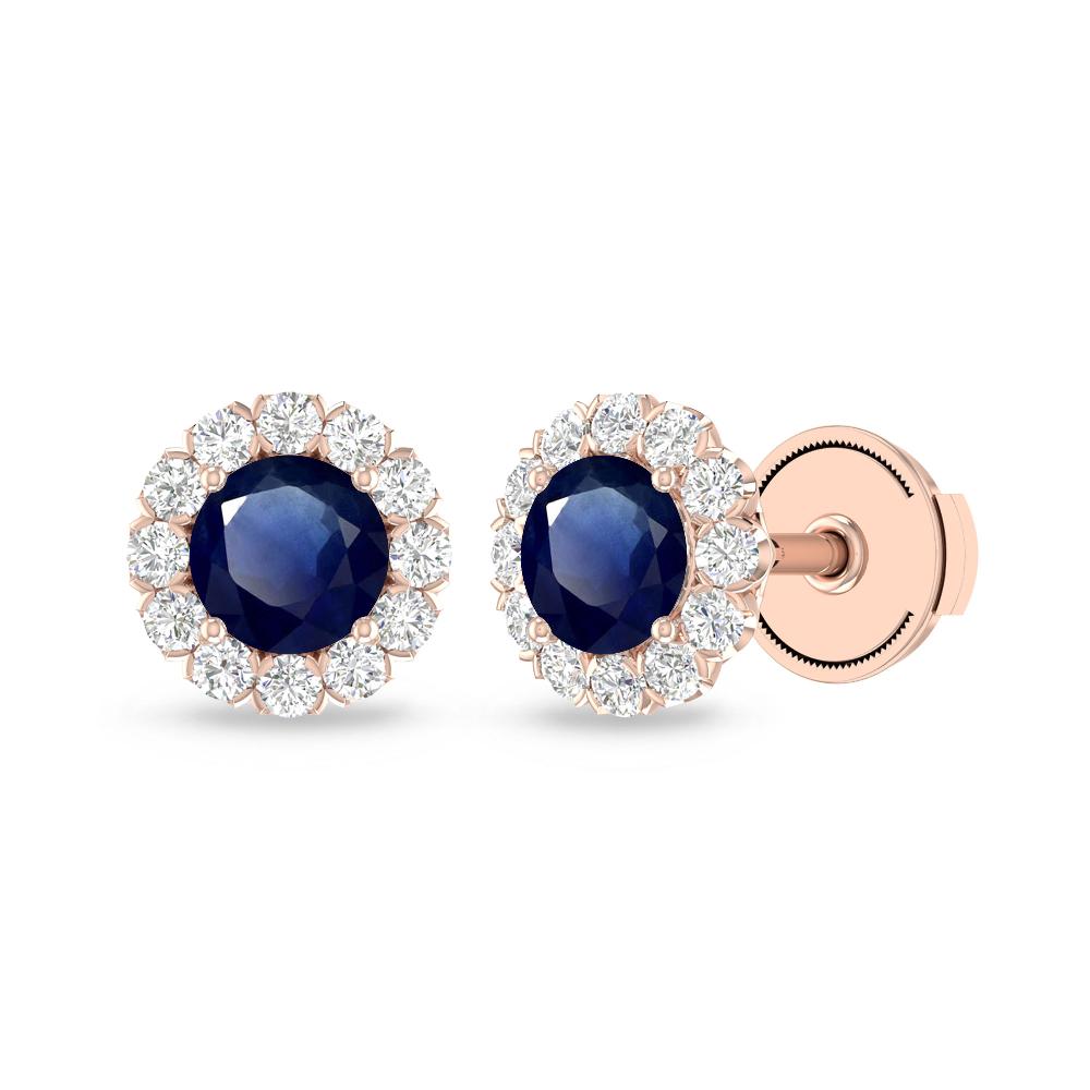 Rose Gold - Sapphire