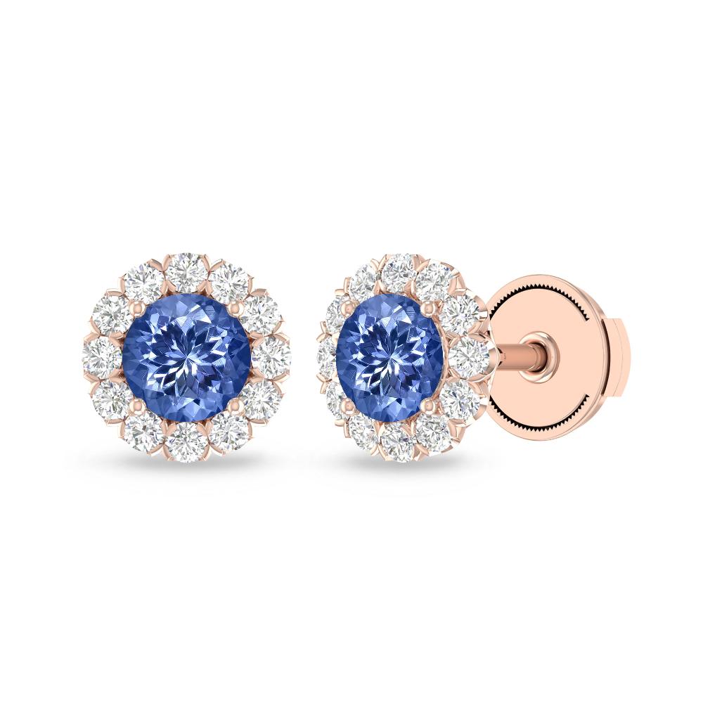 Rose Gold - Tanzanite