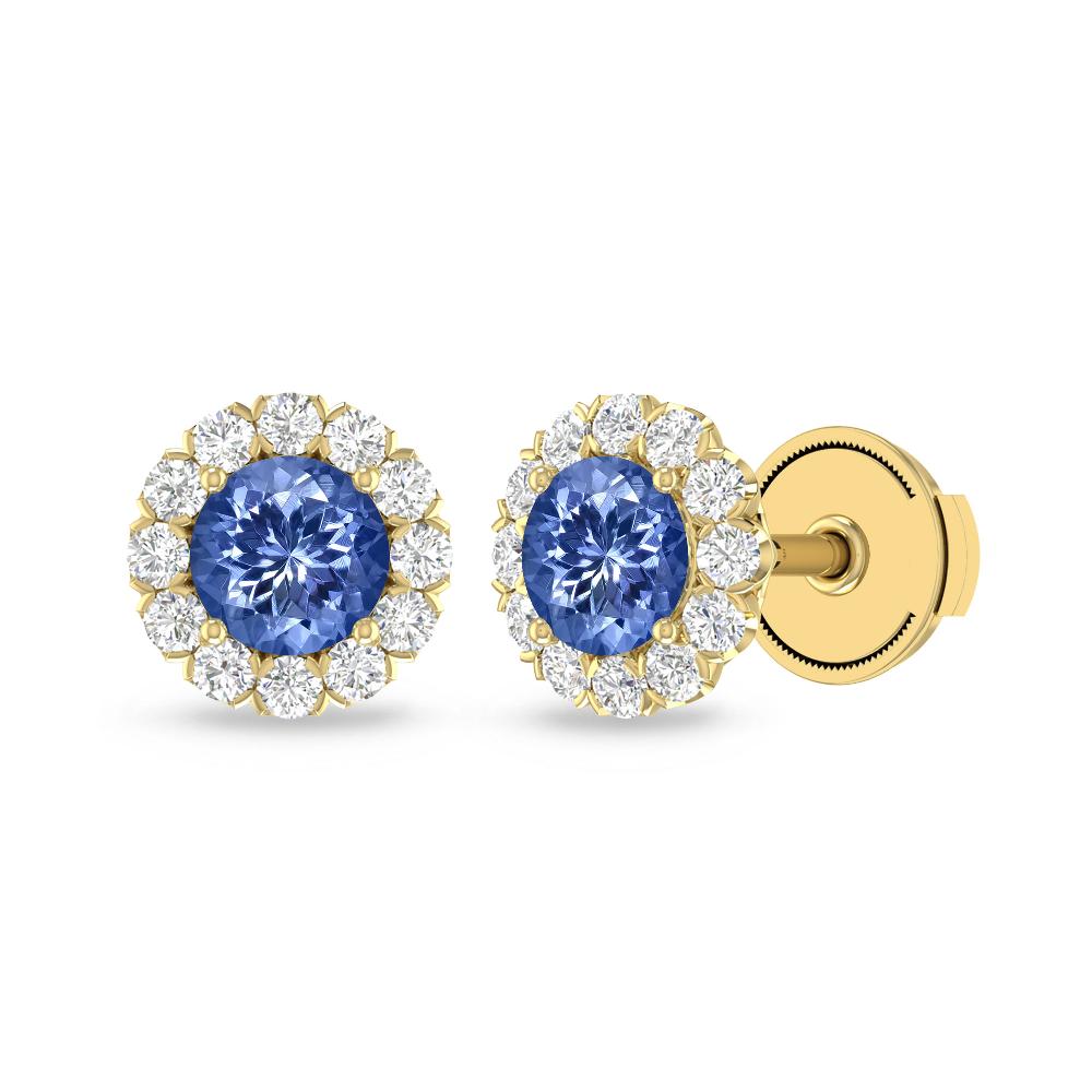 Yellow Gold - Tanzanite