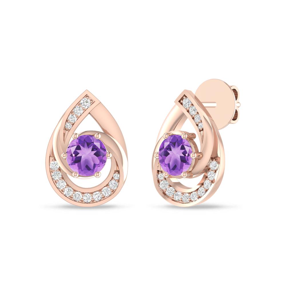 Rose Gold - Amethyst