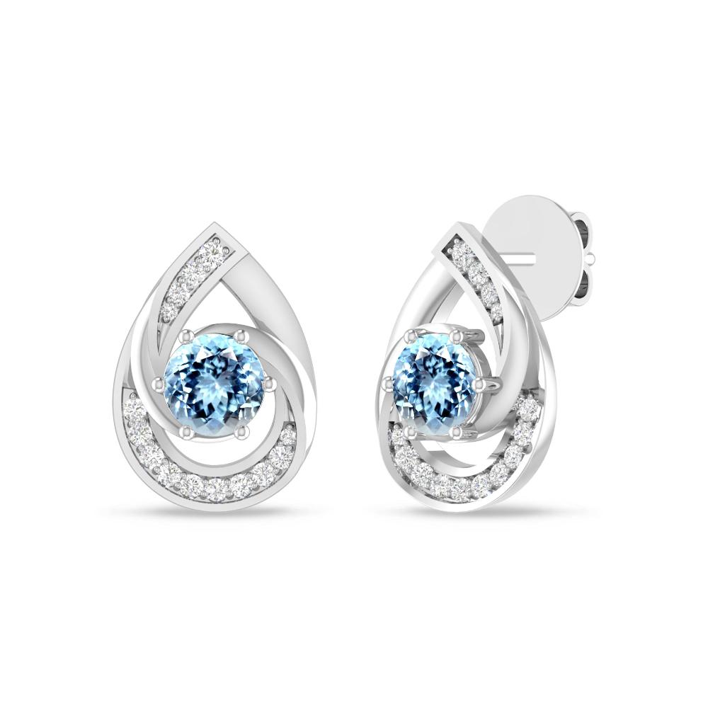 White Gold - Aquamarine