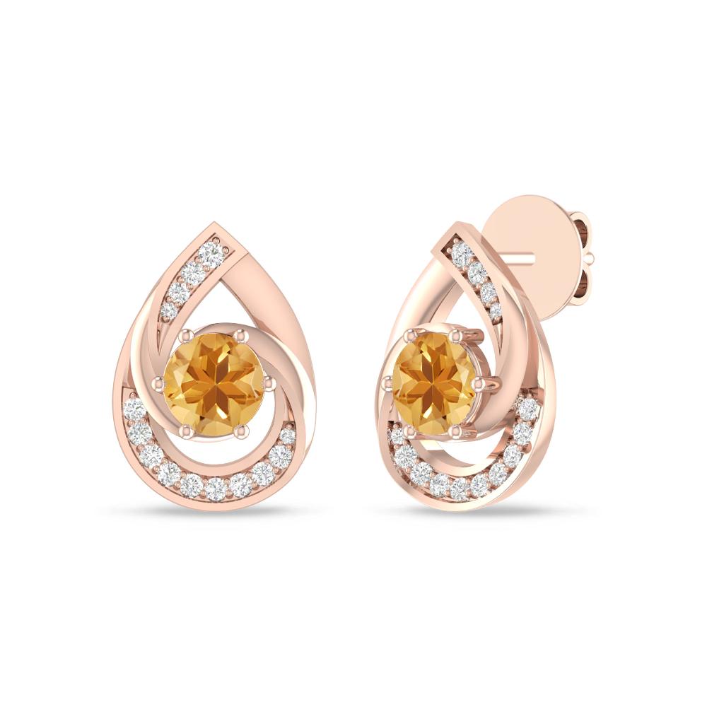 Rose Gold - Citrine