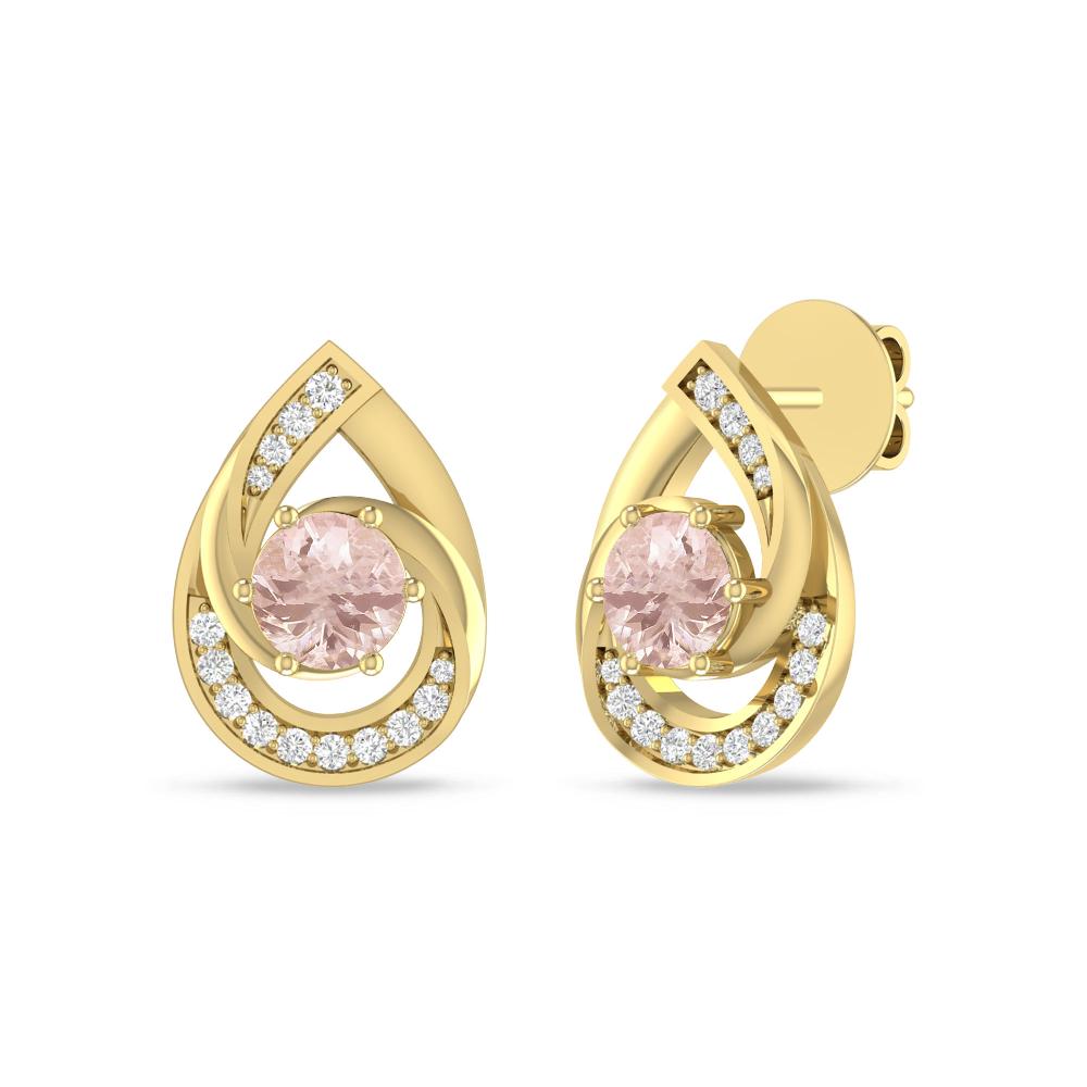Yellow Gold - Morganite