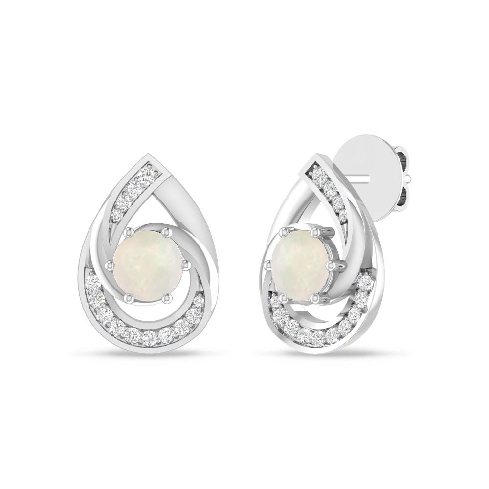 White Gold - Opal