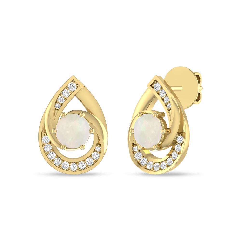 Yellow Gold - Opal
