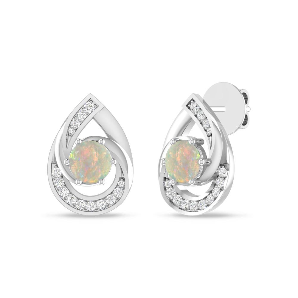 White Gold - Opal