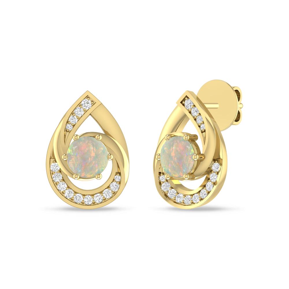 Yellow Gold - Opal