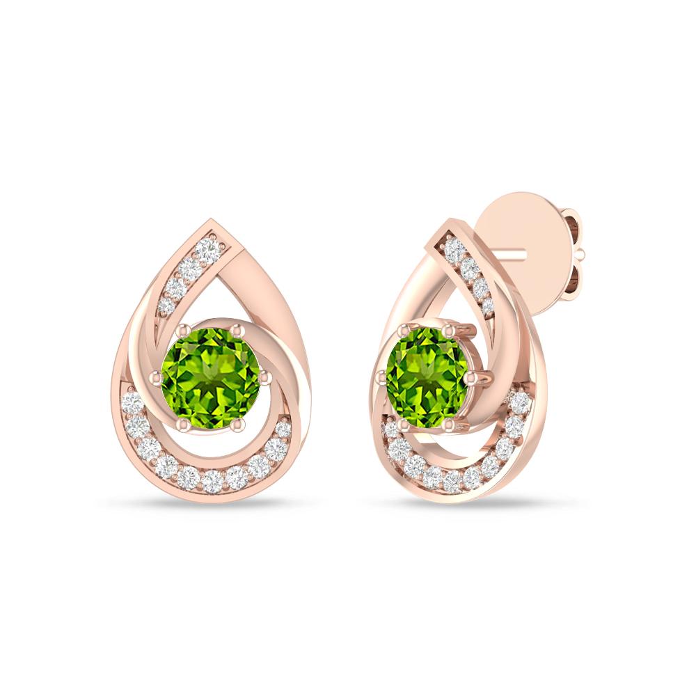 Rose Gold - Peridot