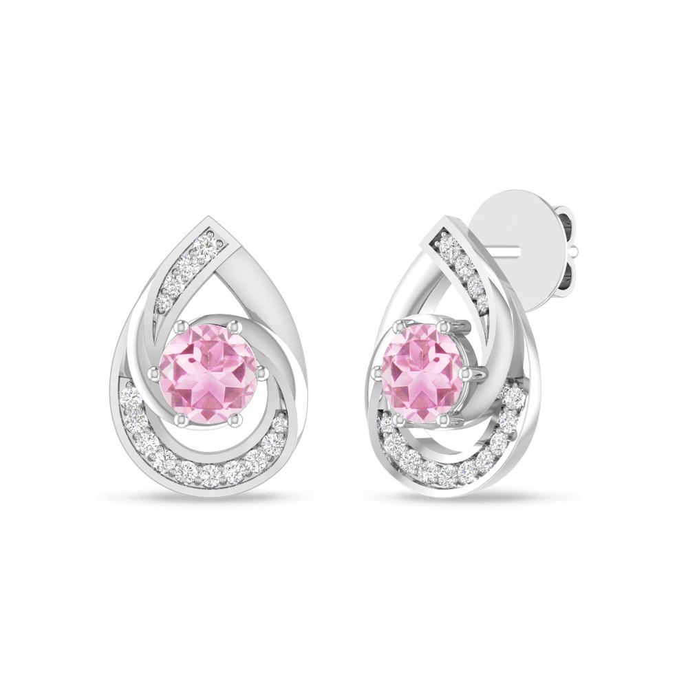 White Gold - Pink Tourmaline