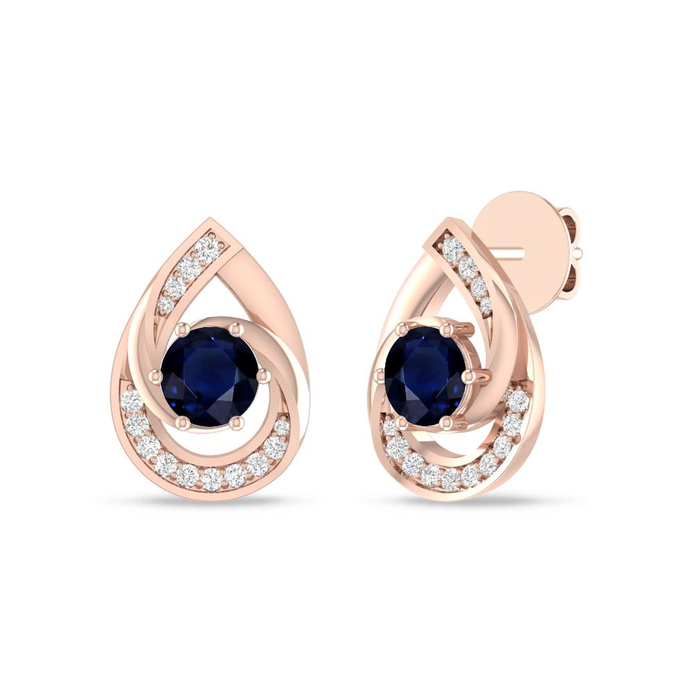 Rose Gold - Sapphire