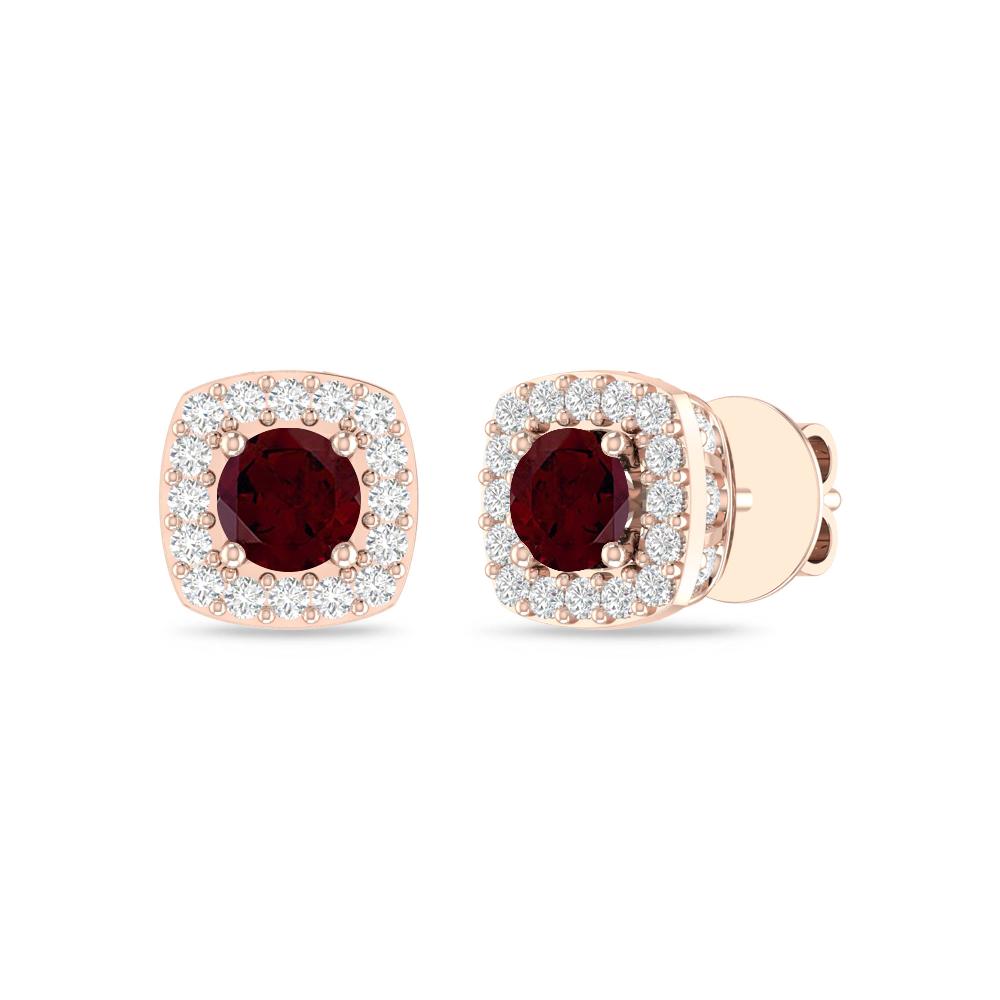 Rose Gold - Garnet