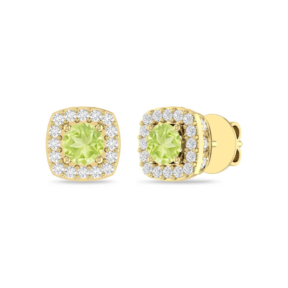 Yellow Gold - Peridot