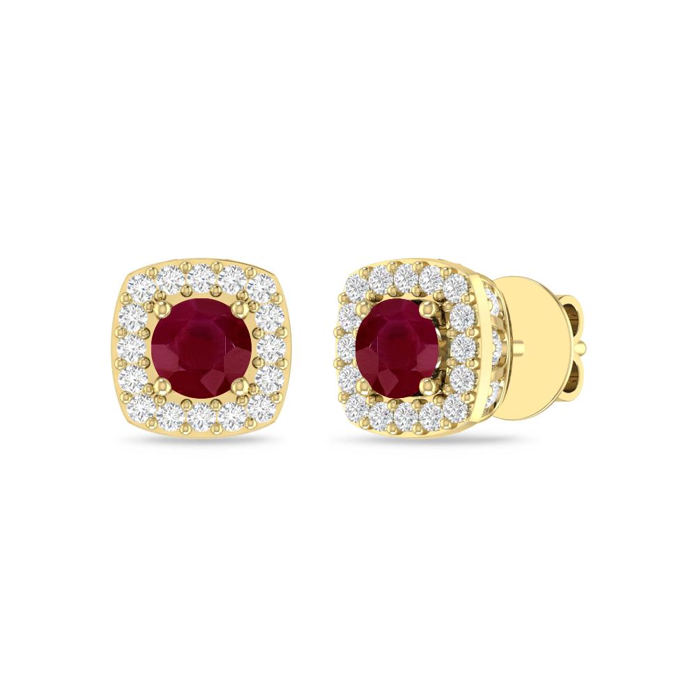 Yellow Gold - Ruby