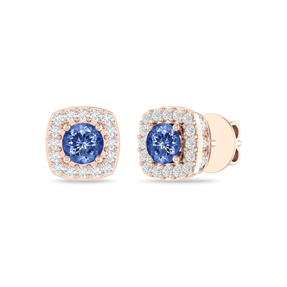 Rose Gold - Tanzanite