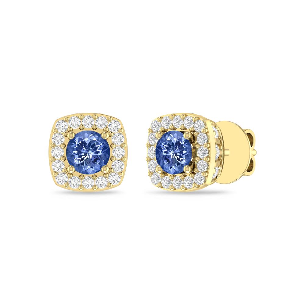 Yellow Gold - Tanzanite