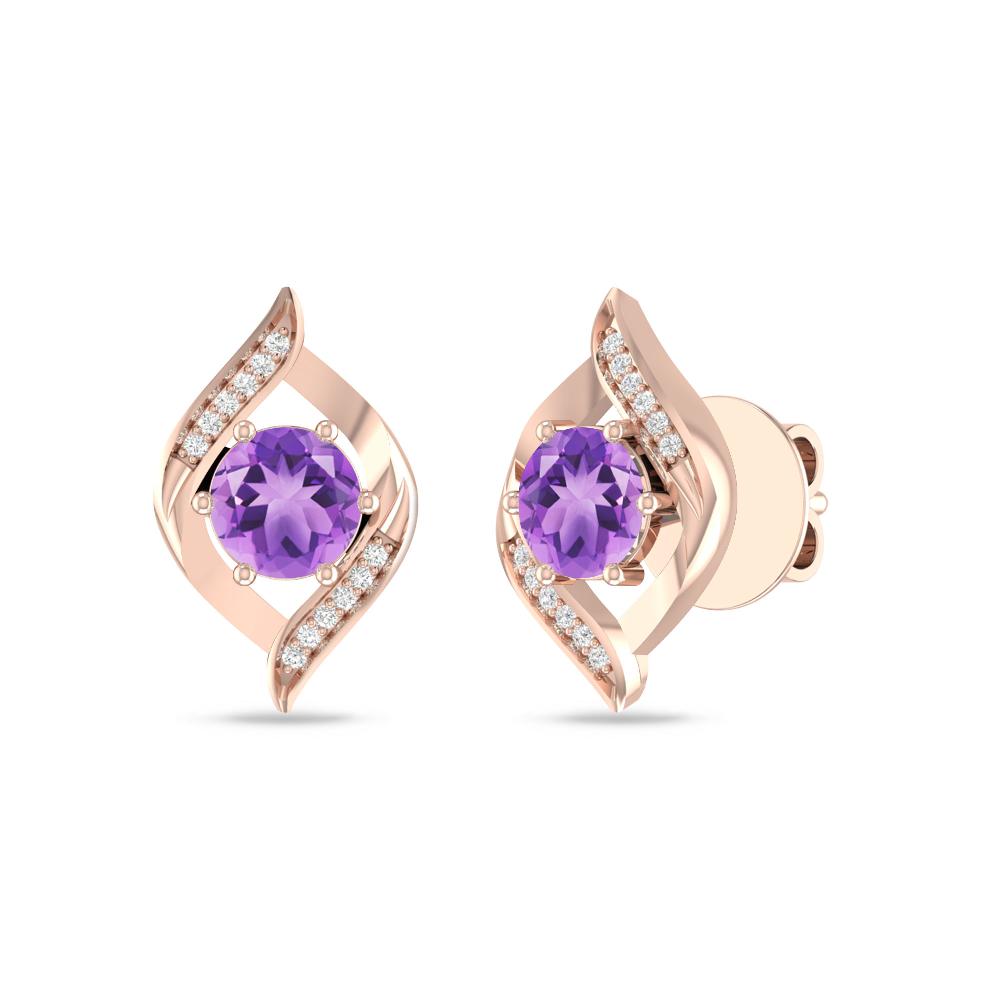 Rose Gold - Amethyst