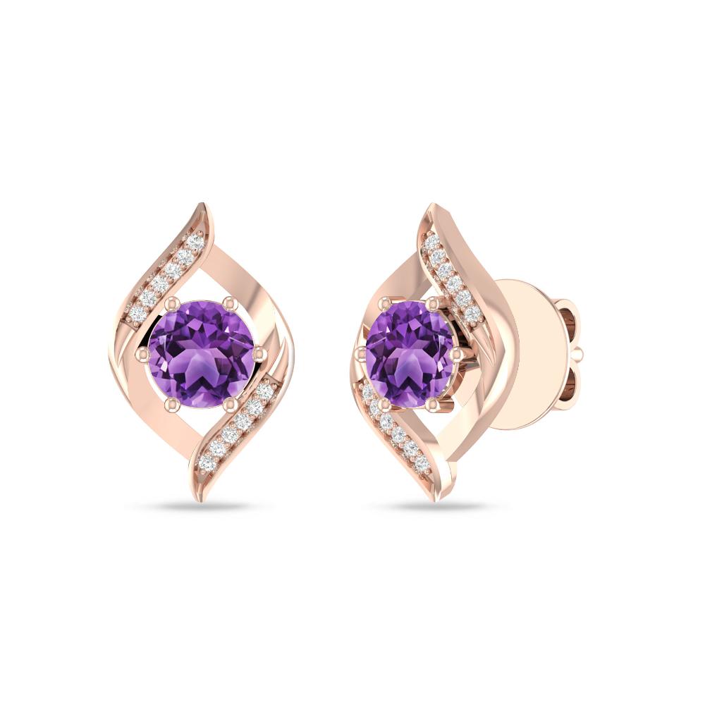 Rose Gold - Amethyst