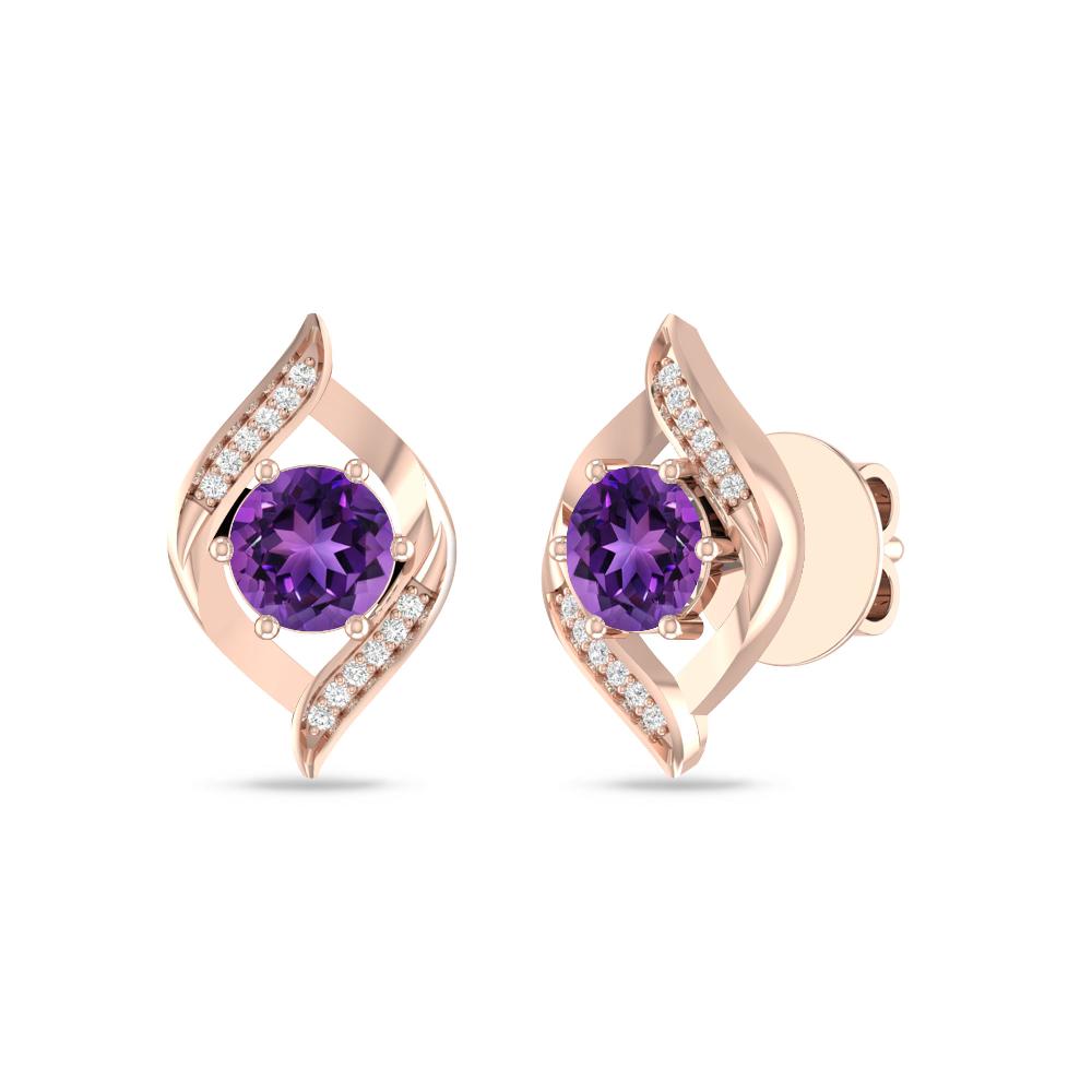Rose Gold - Amethyst