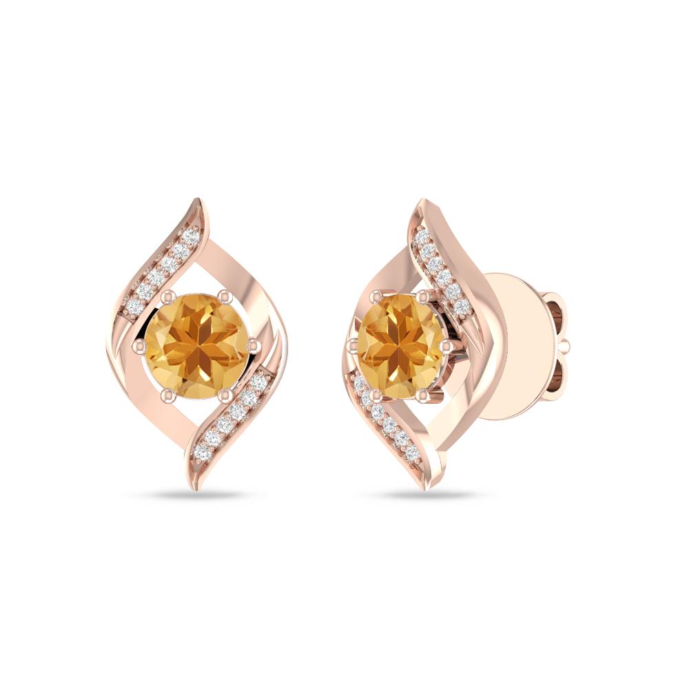 Rose Gold - Citrine