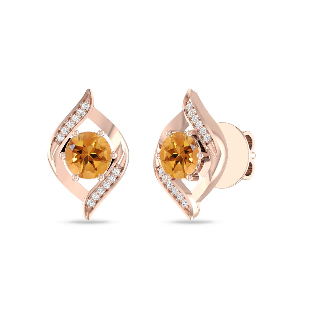 Rose Gold - Citrine