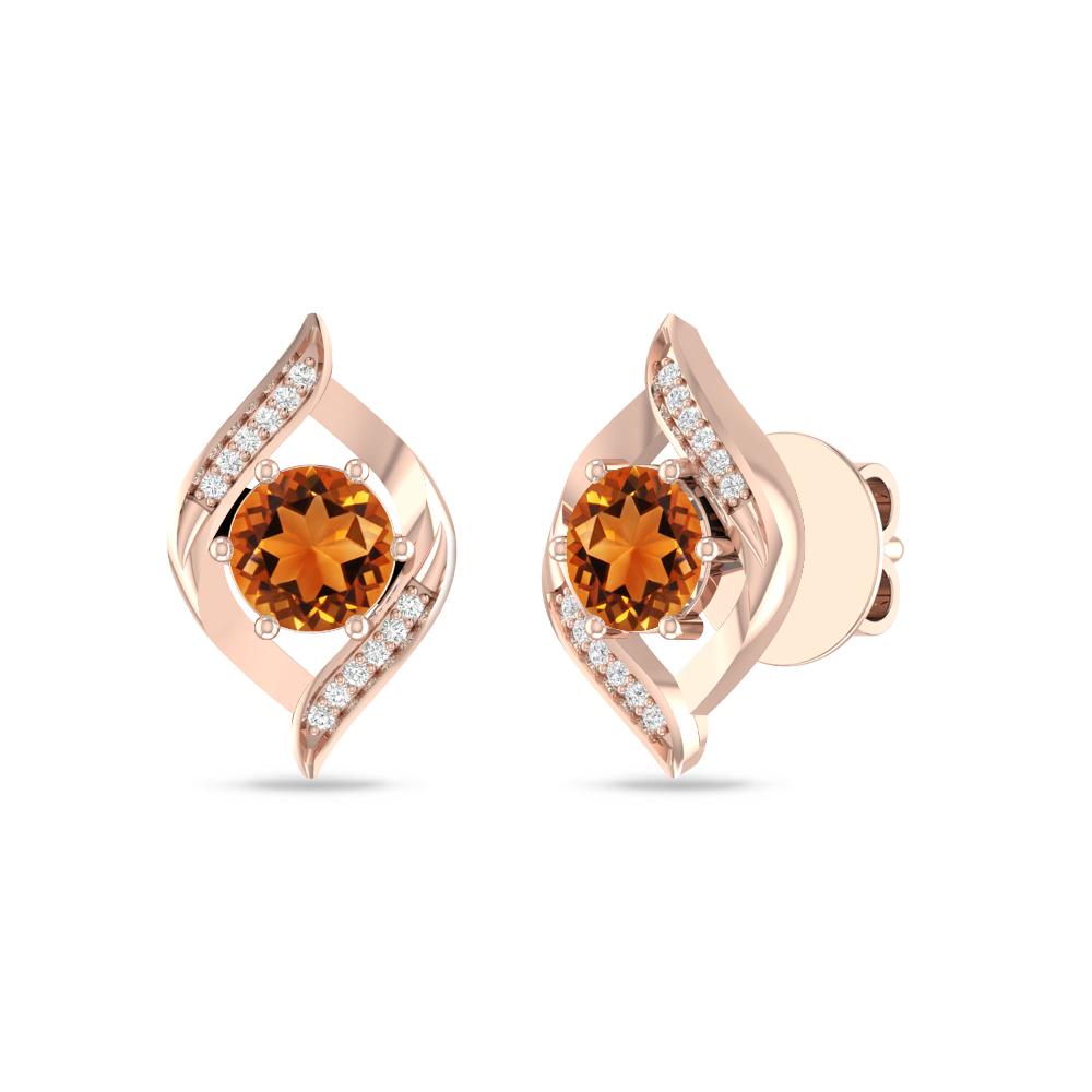 Rose Gold - Citrine