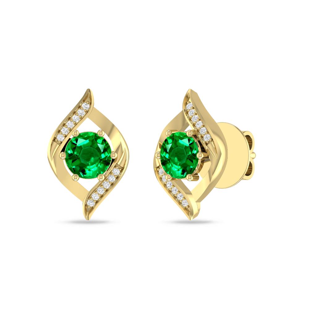 Yellow Gold - Emerald