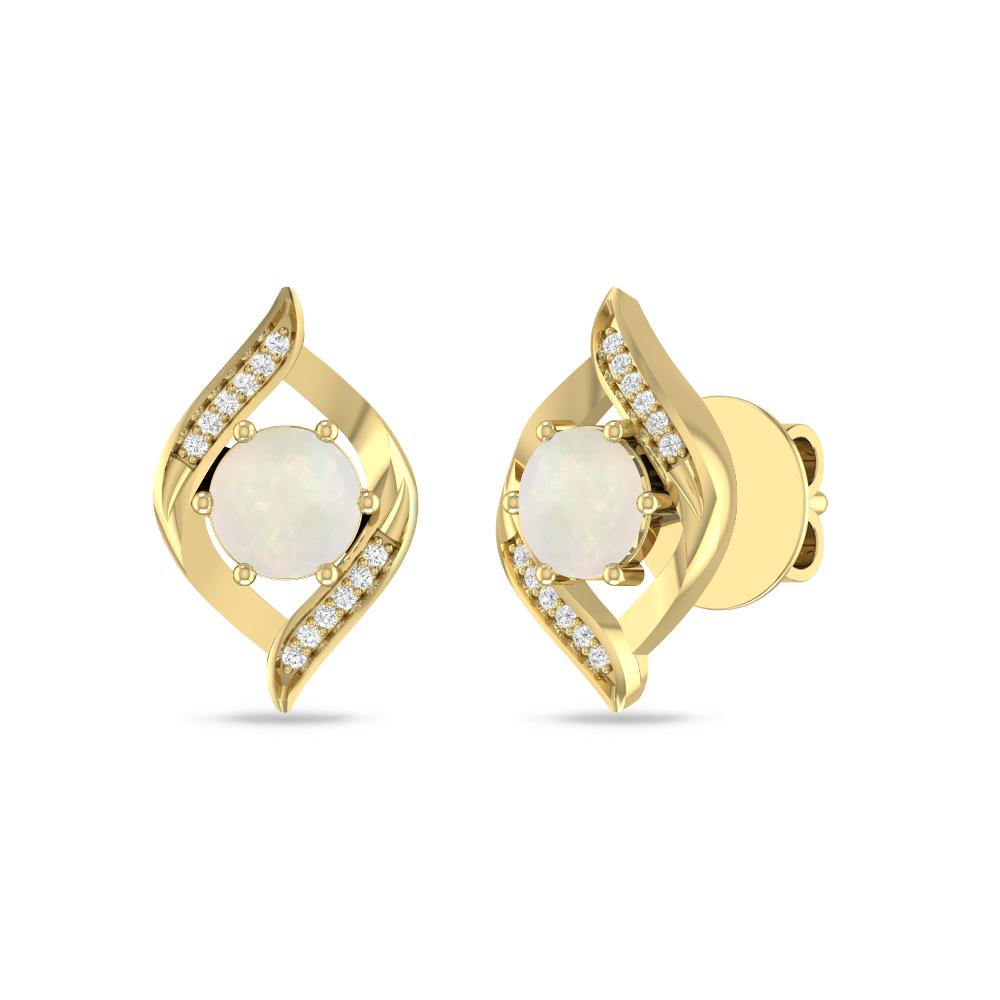 Yellow Gold - Opal