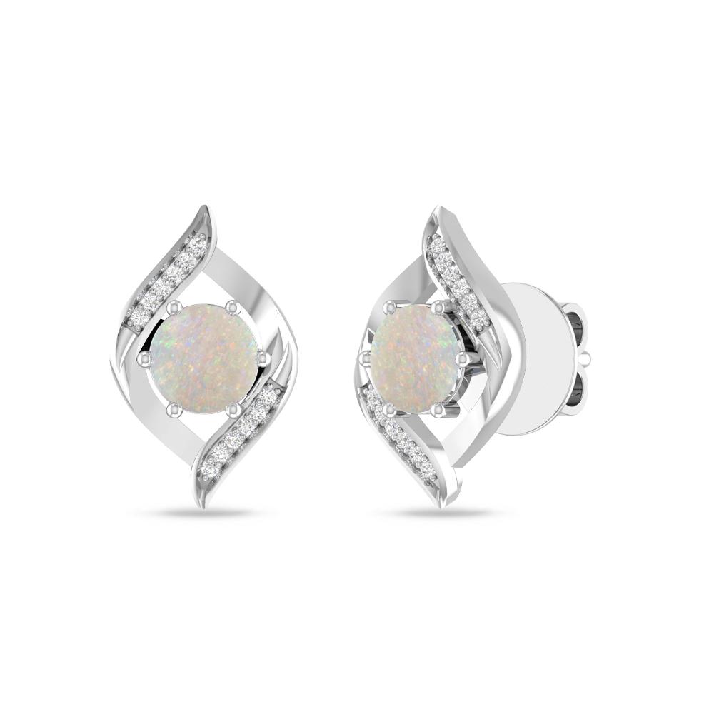 White Gold - Opal