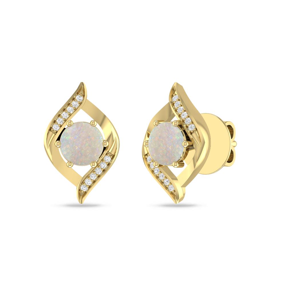 Yellow Gold - Opal