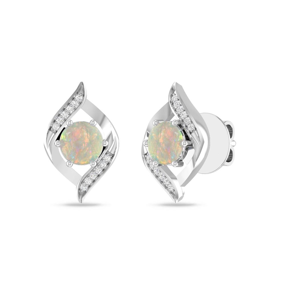 White Gold - Opal
