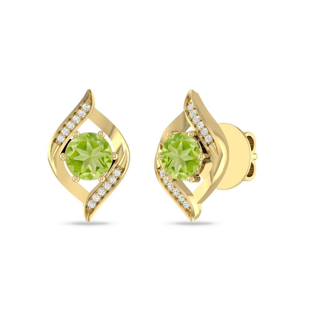 Yellow Gold - Peridot