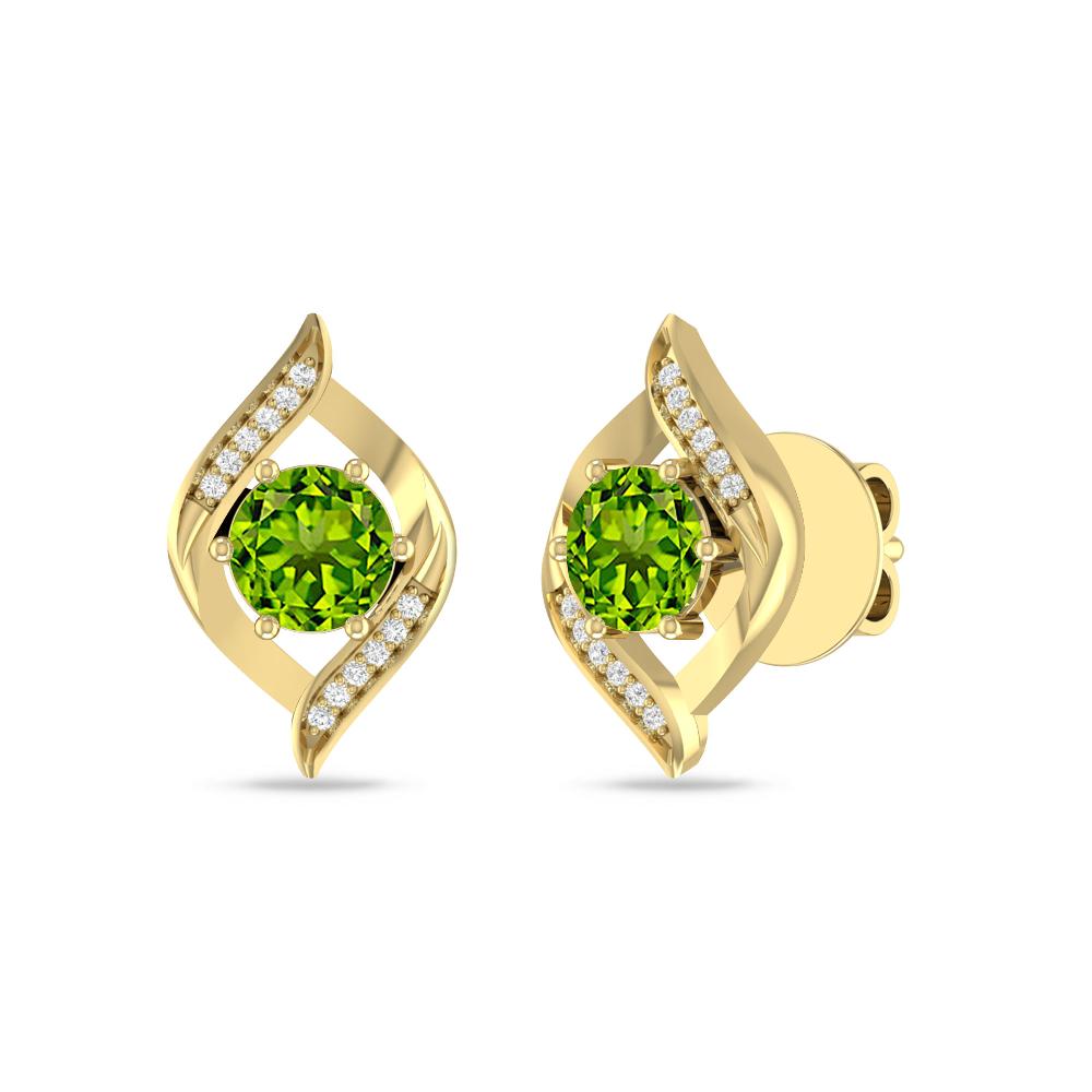 Yellow Gold - Peridot