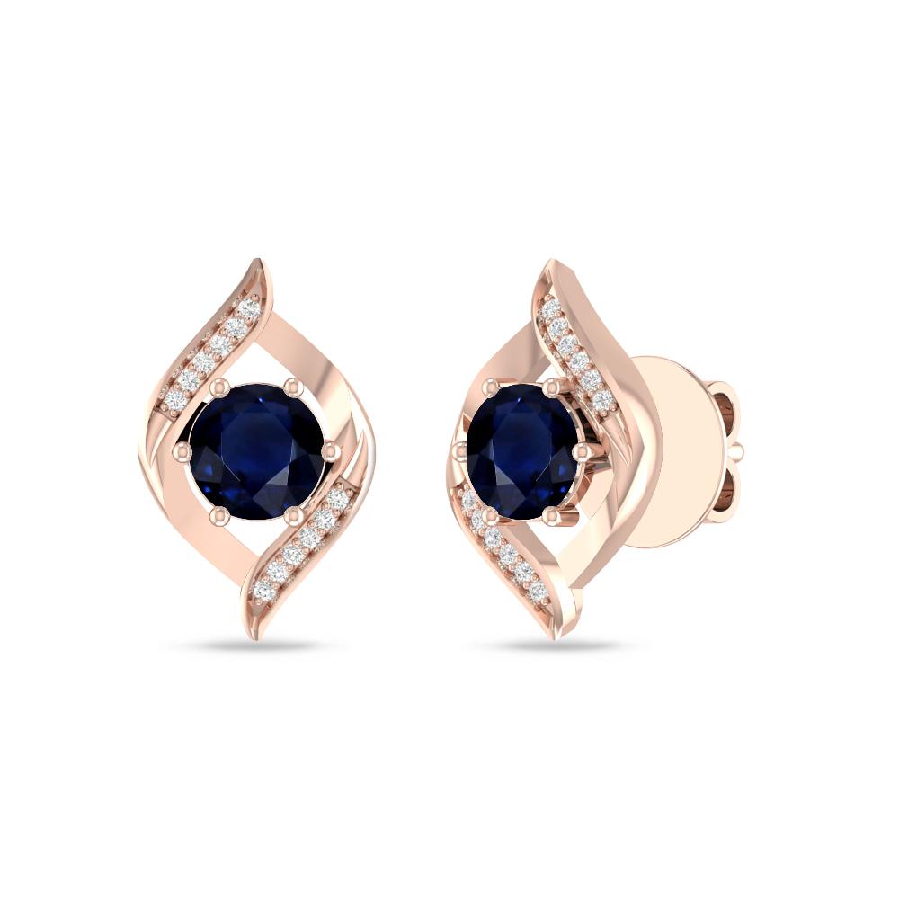 Rose Gold - Sapphire
