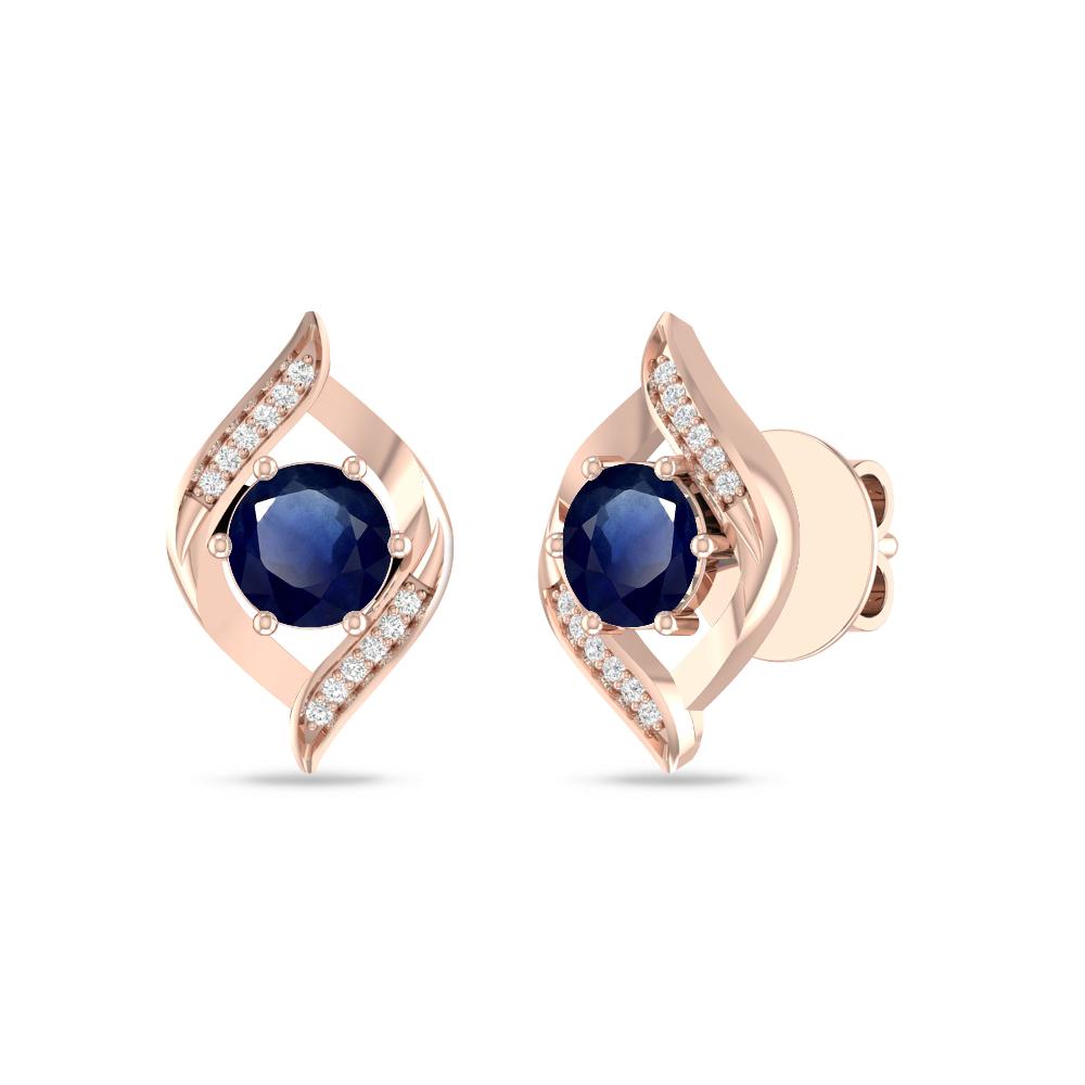 Rose Gold - Sapphire