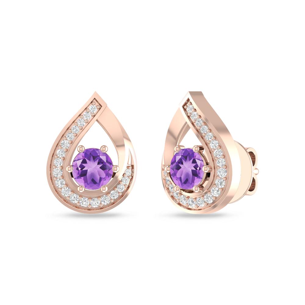 Rose Gold - Amethyst