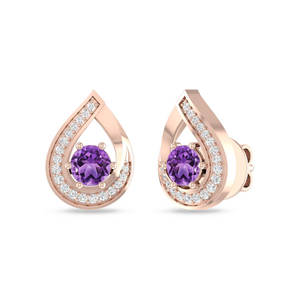 Rose Gold - Amethyst