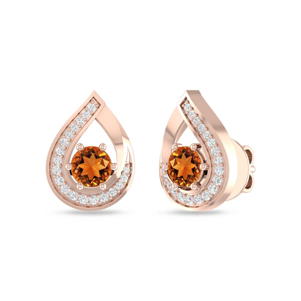 Rose Gold - Citrine