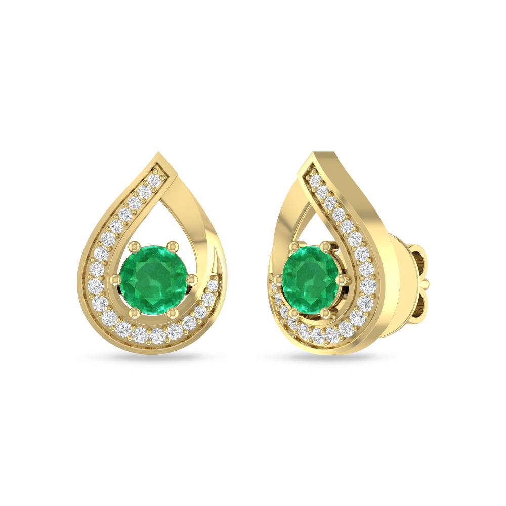 Yellow Gold - Emerald