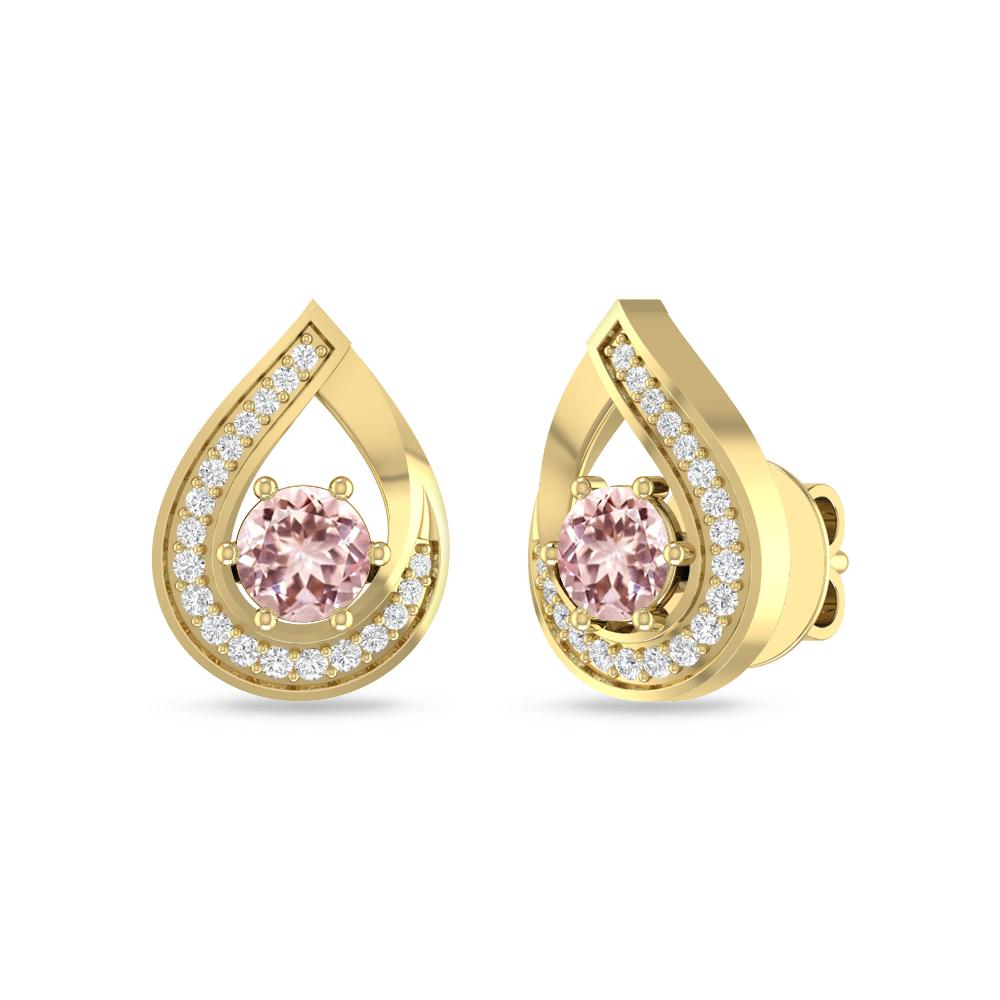 Yellow Gold - Morganite