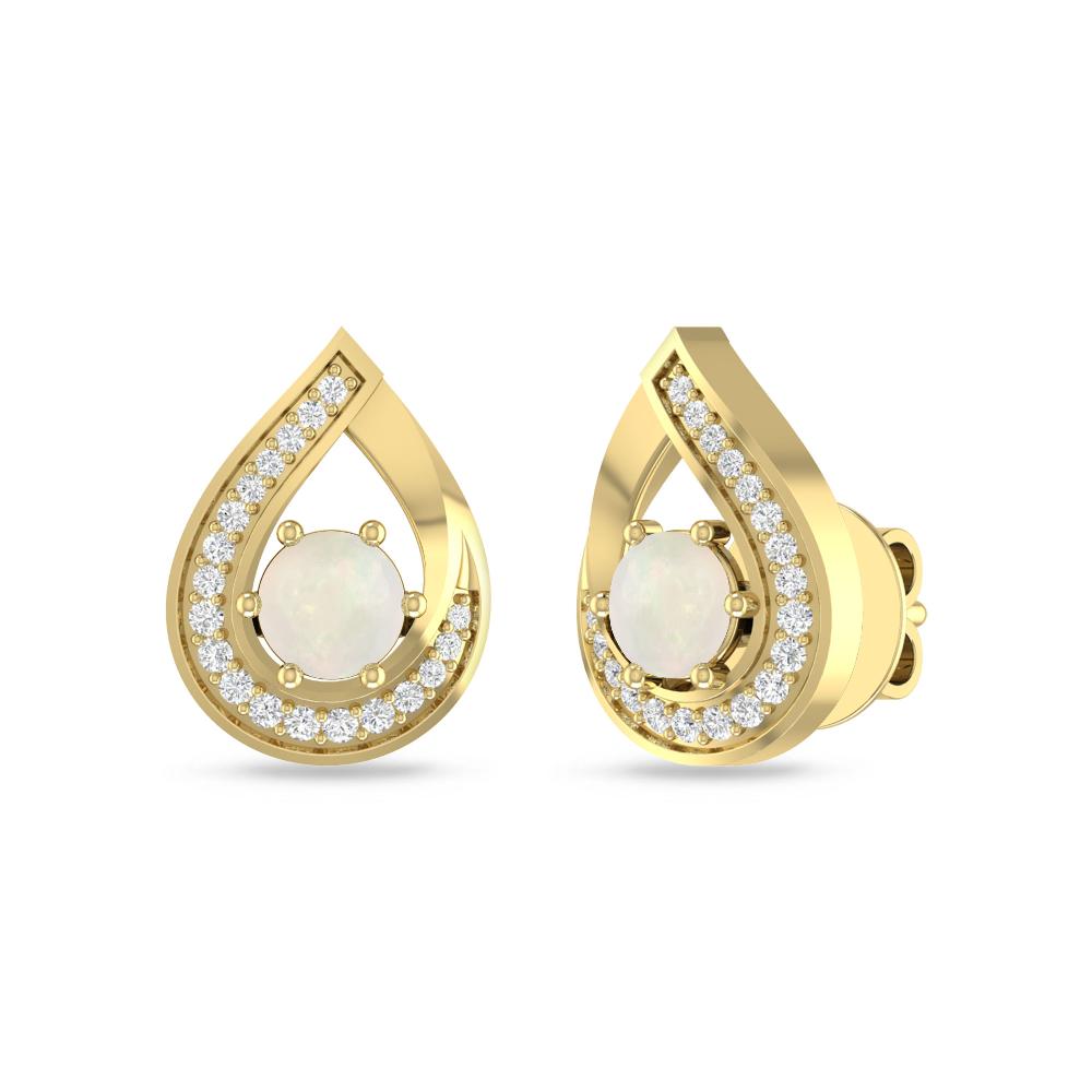Yellow Gold - Opal